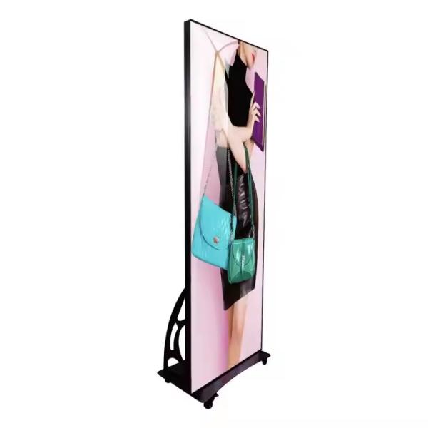 Indoor P2.5 Full Color Mirror Led Display Wireless USB 4G WiFi Smart Control