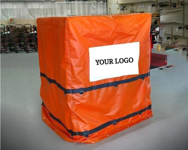 Opaque Flame Retardant Reusable Waterproof Pallet Covers Round, Square, Circle