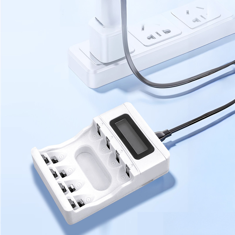 LED Cell Rechargeable Battery Charger 1.2V AA AAA NIMH Battery Charger