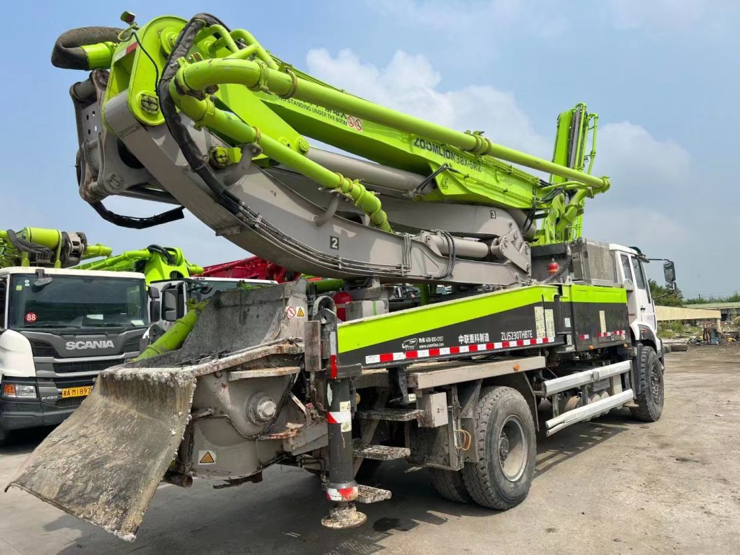 2020 Zoomlion 38m Concrete Pump Truck Heavy Equipment Truck Mounted Pump Construction Machinery