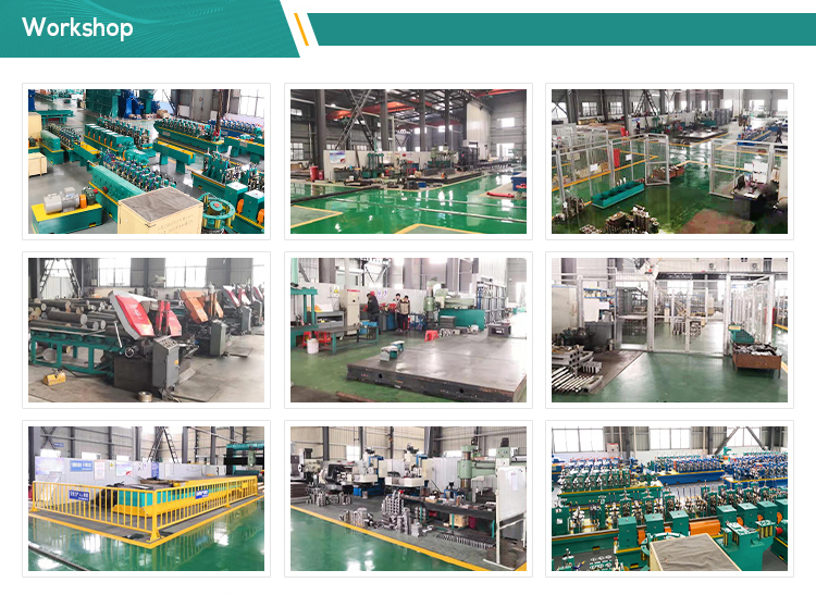 Square Carbon Steel Pipe Making Machine High Frequency