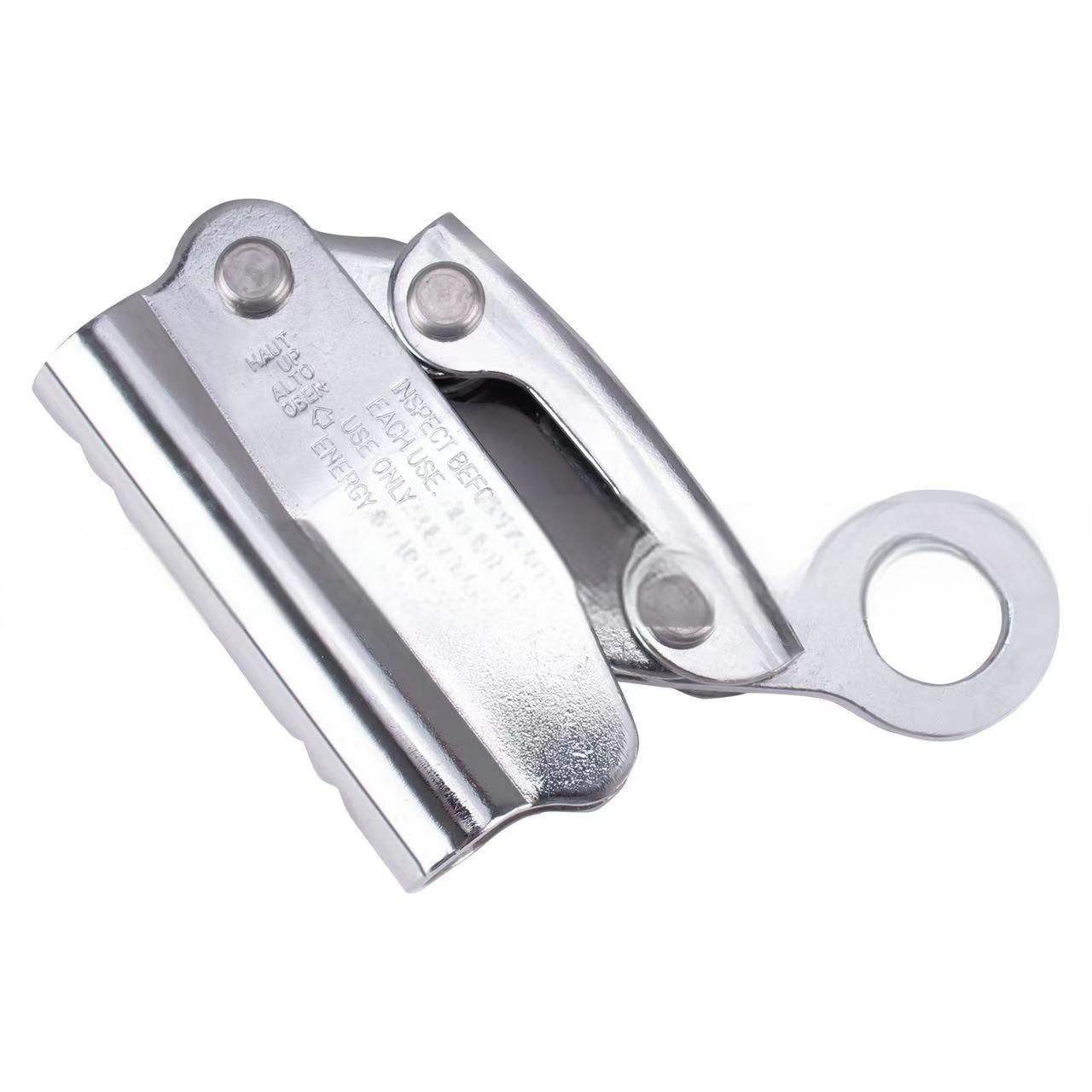 Outdoor Protection Gear Aluminium Alloy High Altitude Safety Rope Self-Locking Device
