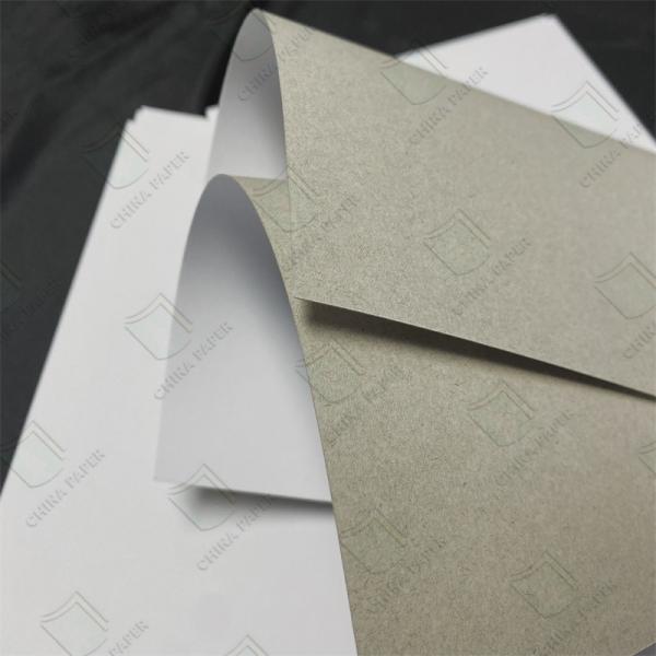 Luxury Gray-White Cardstock for Letterpress – Deep Deboss Impression & Vintage