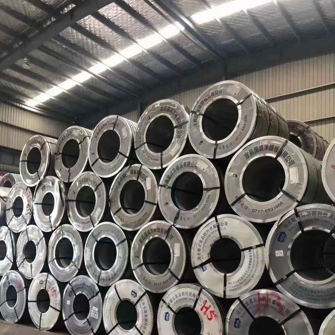 1000mm 1250mm Galvanized Steel Coil Thickness 0.2 - 3.0mm DX51D+Z80 Z120 Z275