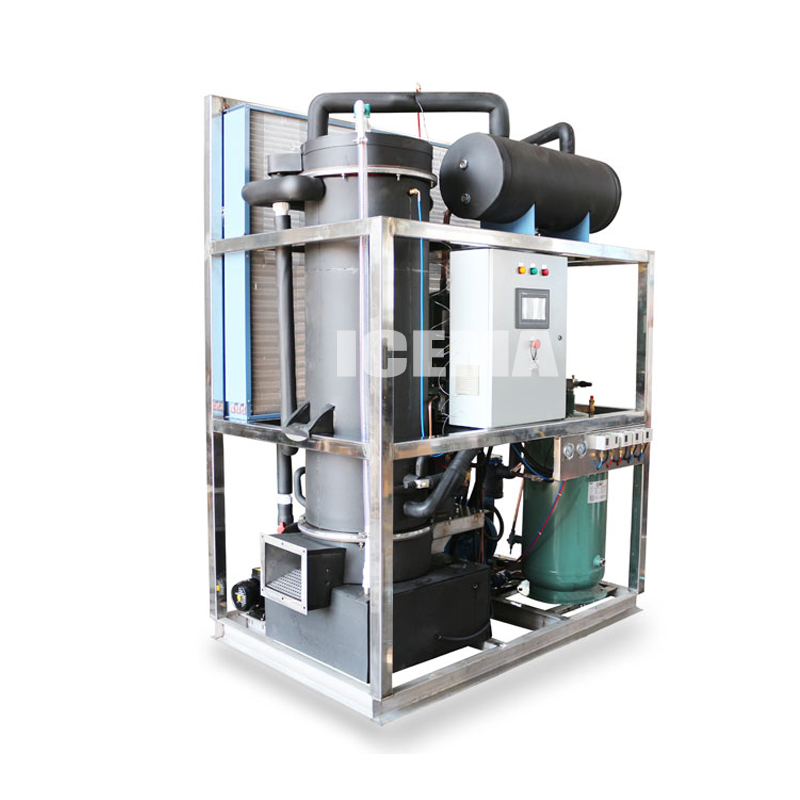 8.66KW Tube Ice Maker for Bar in Chemical Plants Convenient and Durable