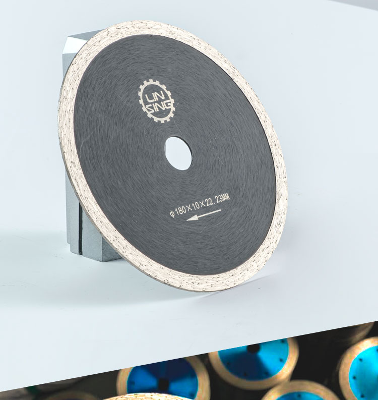 Pottery and Porcelain Cutting Made Easy with Diamond Circular Continuous Rim Saw Blade