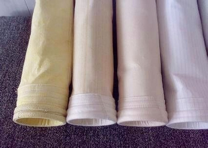 PTFE , Nylon , Glass Dust Filter Bags Washable Nonwoven Filter Media