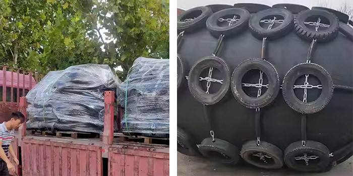 1000mm X 1500mm Baby Fenders Natural Rubber Durable Wear Resistant