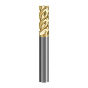  70HRC Tungsten Carbide End Mill with 35° Helix Angle and Alnovz3 Coating for Stainless Steel CNC Tooling Manufactures
