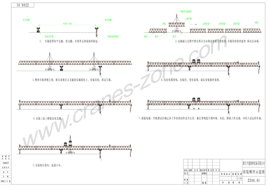 OEM Durable And Reliable Travelling Steel launching Gantry Crane For Railway Construction