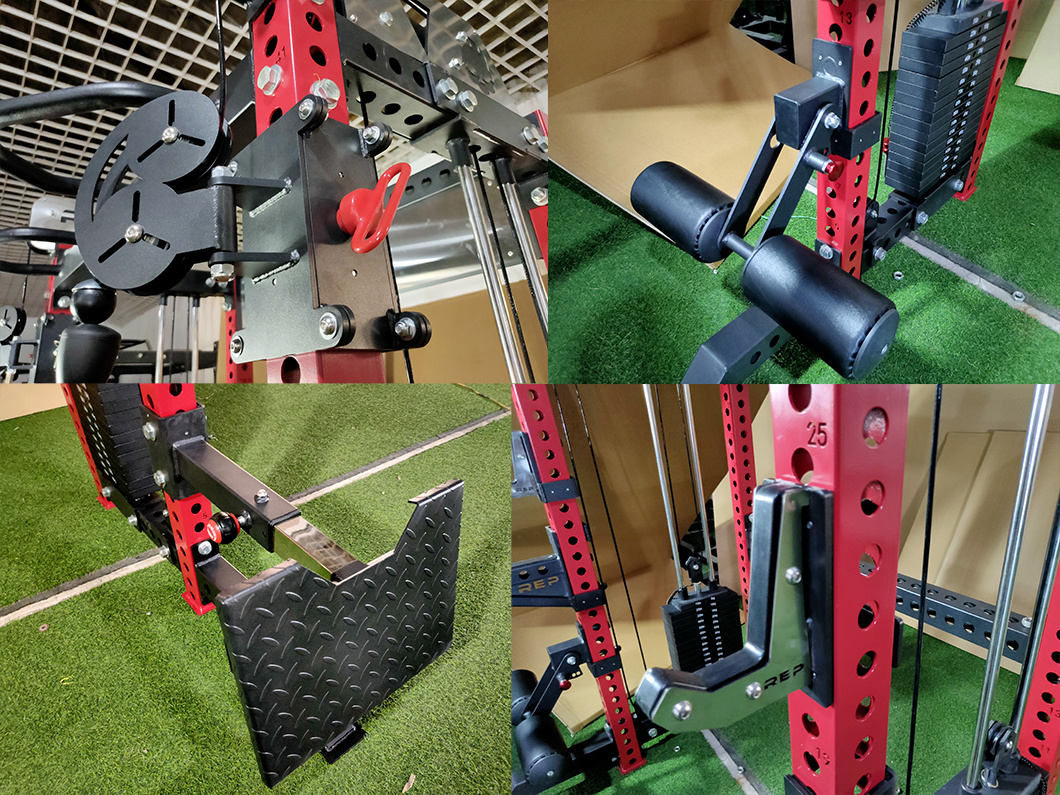 New Product Strength Gym Equipment Squat Rack with DAP Machine