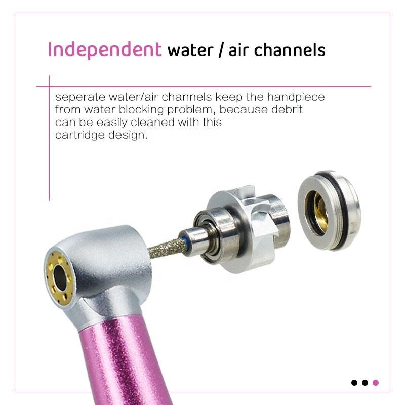 40000rpm Portable Electric Dental Handpiece , Multifunctional Air Motor Handpiece
