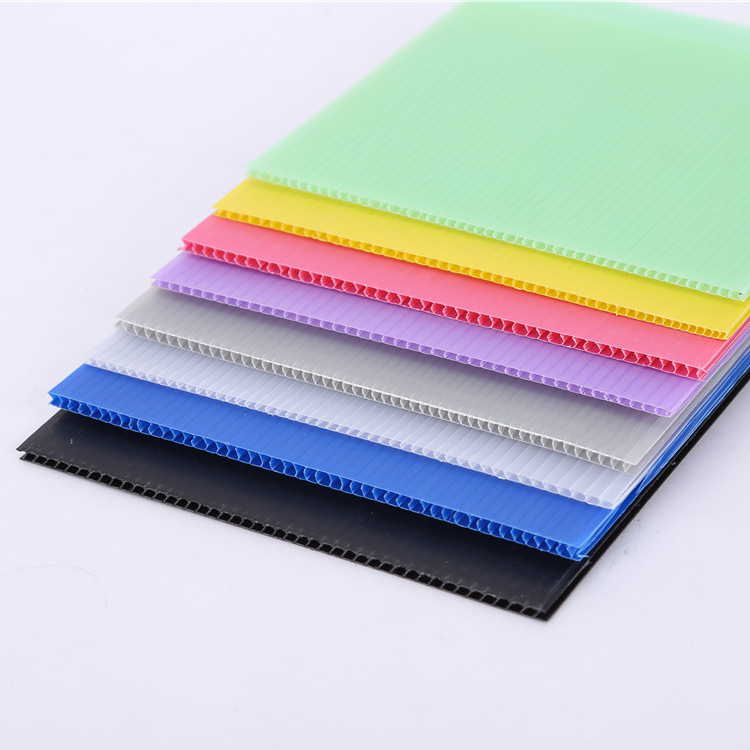 3mm-11mm PP Plastic Honeycomb Board Purple 4x8 Honeycomb Panels