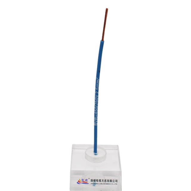 LOW VOLTAGE PVC Insulated Copper Core Flexible Electrical Wire Cable 1*4mm Suitable