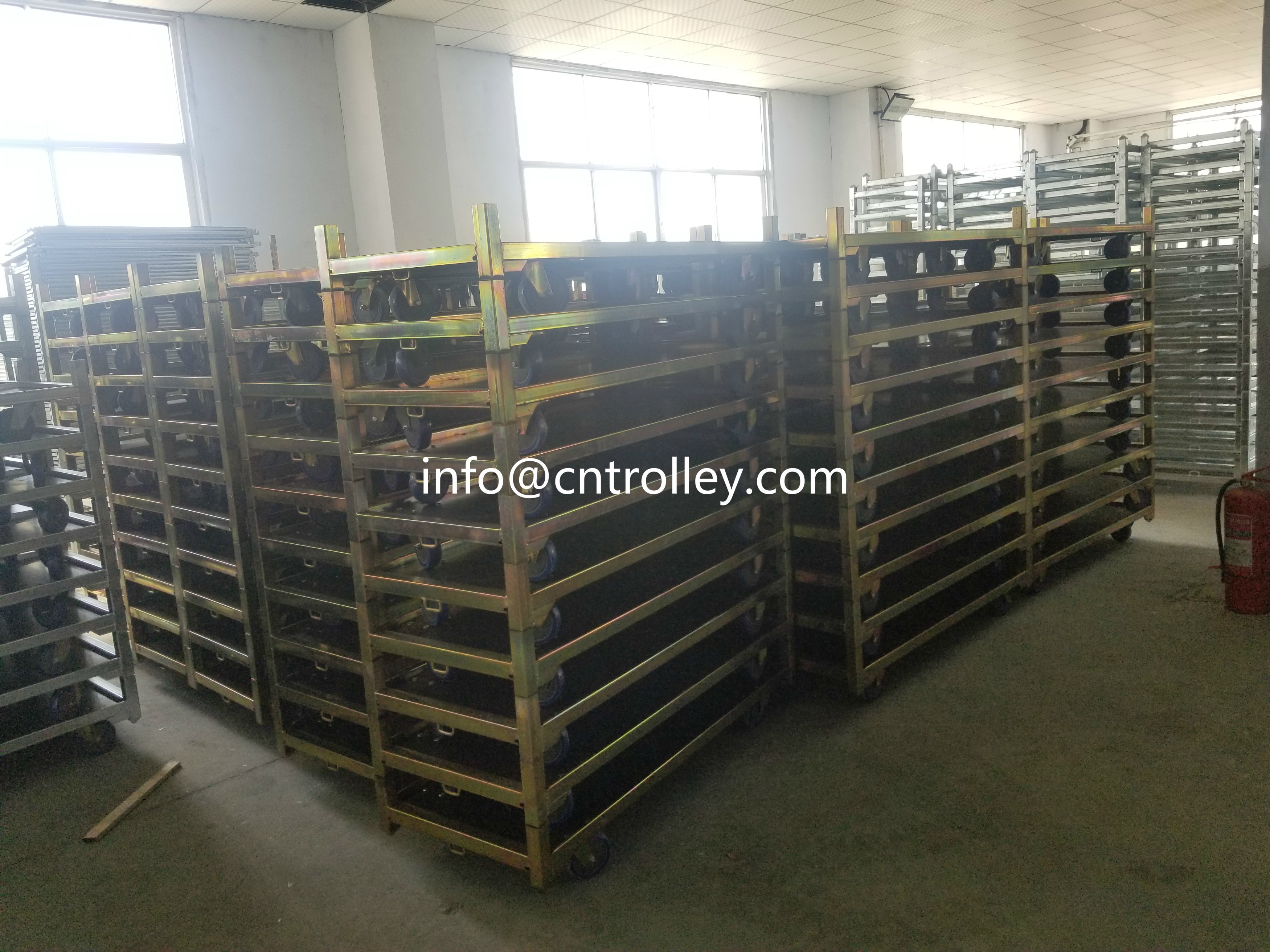 Horticulture Danish Flower Trolley Flower Seedling Cart 1350*565*1900mm