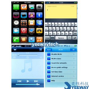 HiPhone PX 4GS Quad Band Dual Cards Dual Cameras WIFI Bluetooth JAVA 3.2 Inch