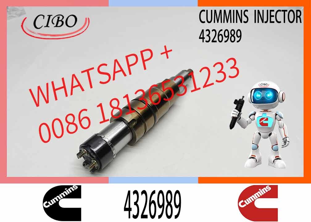 Common Rail Injector 4326959 5594515 5491600 Diesel Fuel Injectors 2872544 2031835 2030519 4905880 For Cummins SCANIA R Series