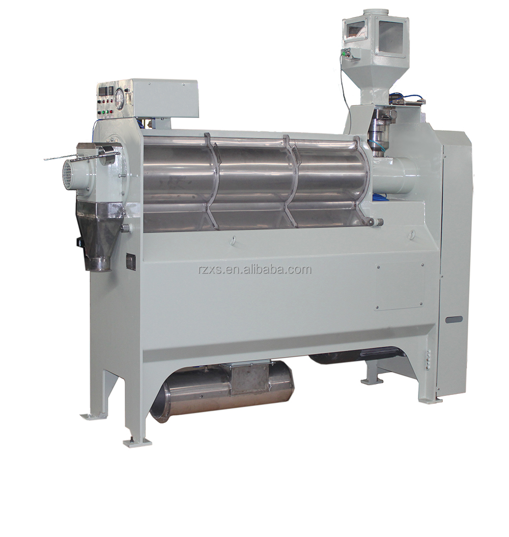 STR MWPG200 Screen Rice Water Mist Polisher Machine with 37 kw Power Output Capacity