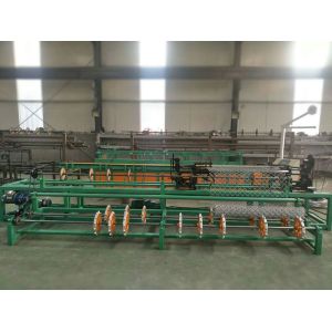 Auto Chain Link Fence Wire Mesh Machine, Diamond Mesh Machinery