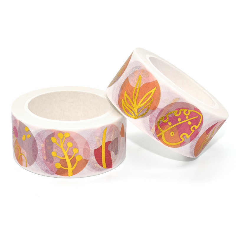 Custom Design Decoration Kawaii Japanese Foil Washi Paper Tape