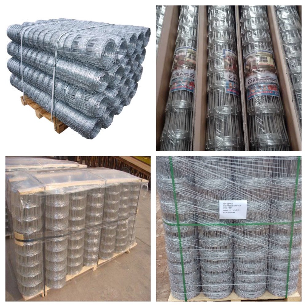 Galvanised Rural Farm 200m Roll Woven Wire Field Fence