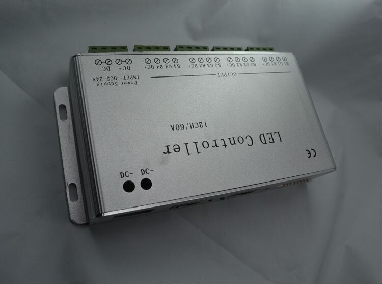  700W 12CH RGB Controller,Input power option,IP65 Supply Controller Manufactures