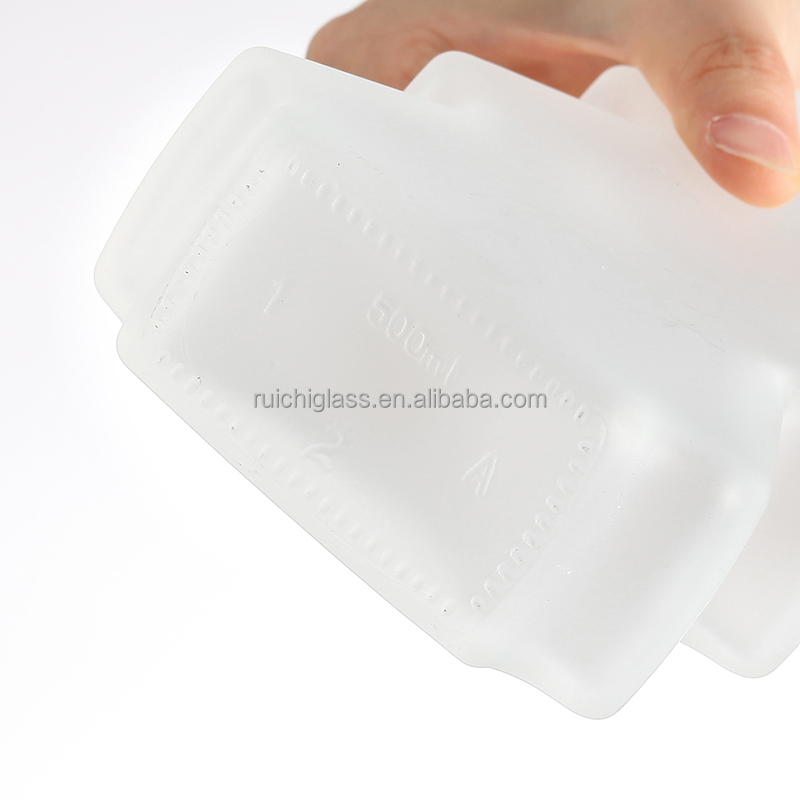 Latest Design of Frosted Vodka Whiskey Glass Bottles for Beverage Industry