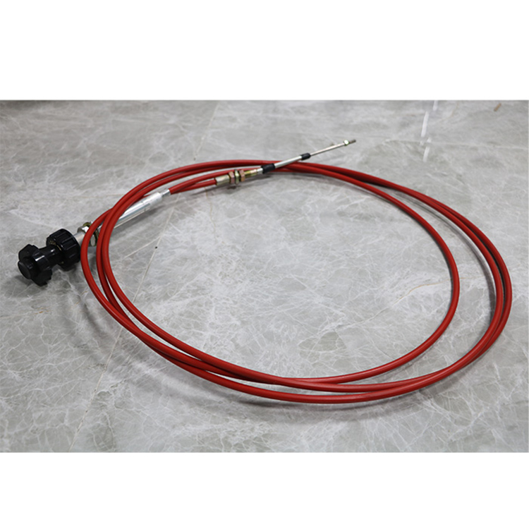 Excavator Parts Manual Hand Throttle Controller Cable For Excavator