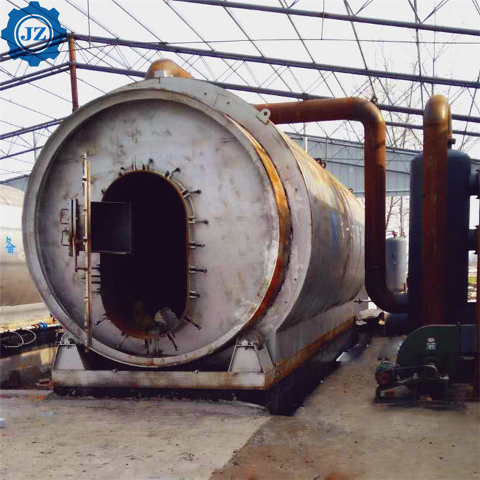 15Ton Waste Plastic Used Tyre Rubbers Pyrolysis To Fuel Oil Plant For Waste Recycling