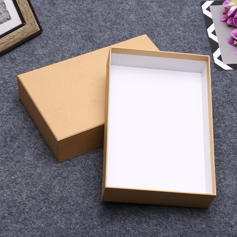 Customized Different Shape Personalized Shopping Recycled Kraft Mini Gift Box with Logo