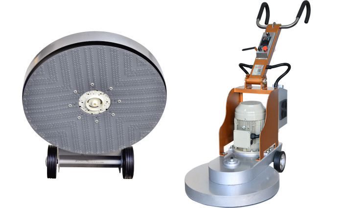 Hand Brush Behind Portable Floor Polisher for Marble Tiles Glazed Terrazzo Buffer