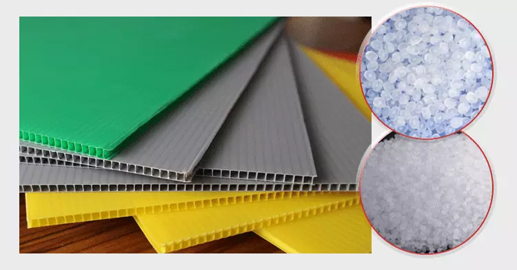 6mm 12mm Correx Floor Protection White Corflute Sheet Flame Retardant