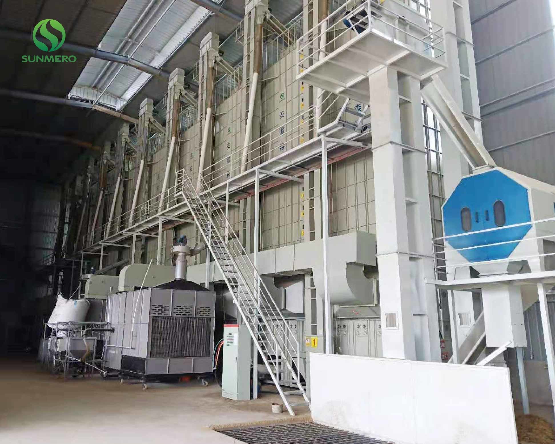 20T Vertical Rice Paddy Drye Commercially Available For All Kinds Of Seeds