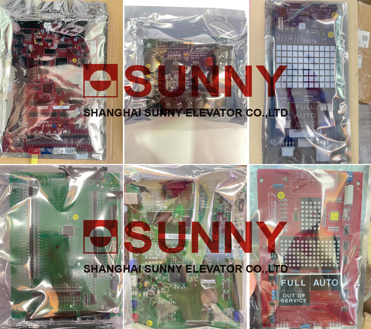 Blue Screen Elevator LCD Display Lift Control Board Elevator Parts