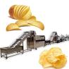 Buy cheap Fresh Potato Chips Production Line , Full Automatic Potato Chips Making Machine from wholesalers