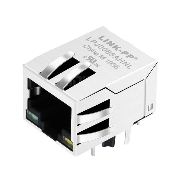 BS-RB10202 Compatible LINK-PP LPJ0085AHNL 10/100 Base-T Tab Down Green/Yellow