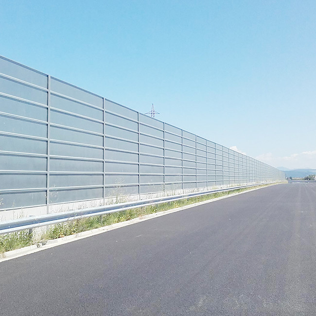 Highway Perforated Metal Acoustic Panels Aluminum Fence Facade Panel
