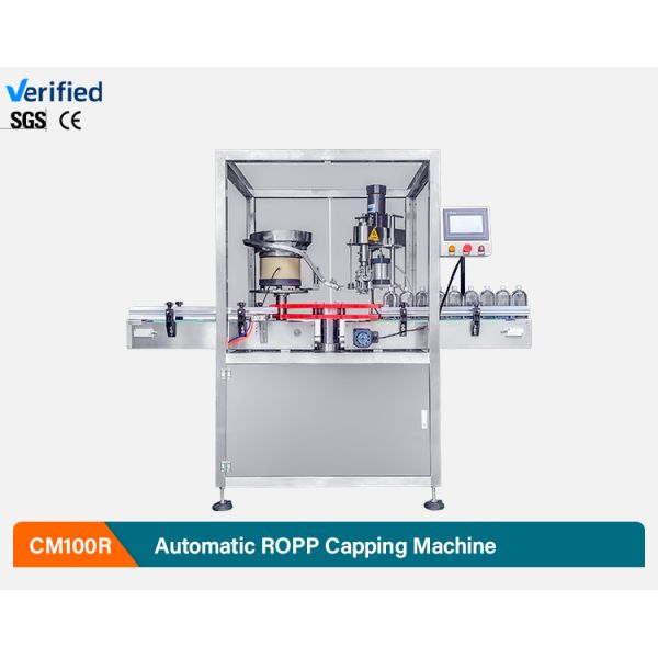 YIMUPACK CM100R Automatic Single-Head ROPP Metal Lock Capping Machine (for Wine