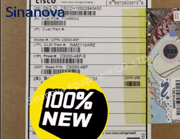 C9300 48P E with Full PoE+ Support and StackWise-480 original new in stock