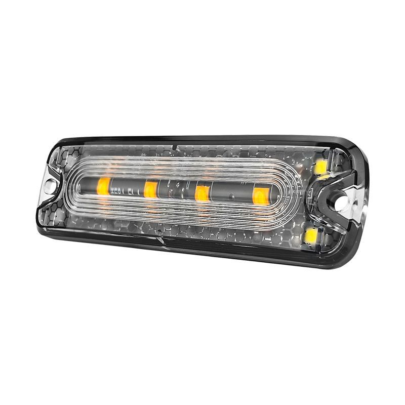 6LEDs Colors Strobe Warning Light for Vehicles Surface Mount China