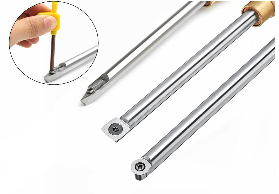 Round Abrasive Resistance Woodturning Carbide Cutters With Super Cutting Quality for Wood