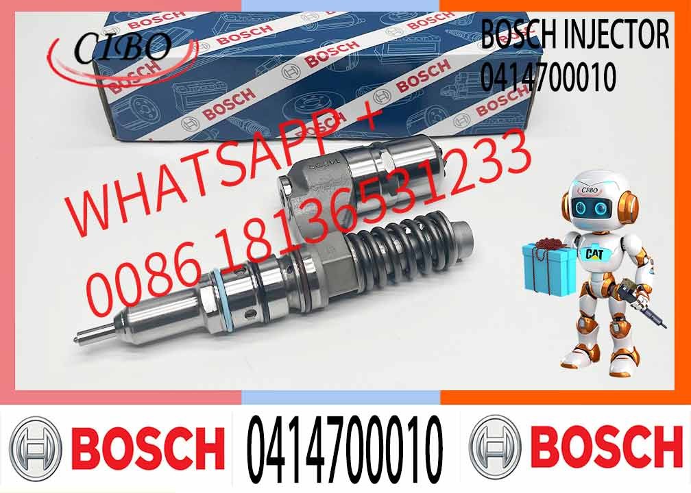 Excavator Injector 0414700006 504100287 0414700010 0986441020 for Diesel Engine Parts Nozzle Assembly