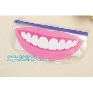 China Pvc Pouch good quality with zipper packing bag, matte frosted PVC slider zipper bag plastic bag with zipper/pvc zipper l on sale