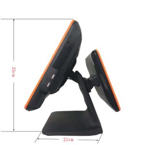 Industrial Grade Pos System Touch Screen Monitor 12 Inch Multi - Color Optional