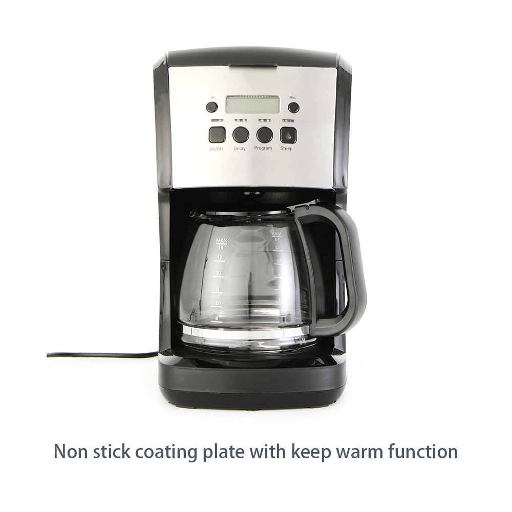 14 Cups American Home Mini Coffee Maker 1000 Watts