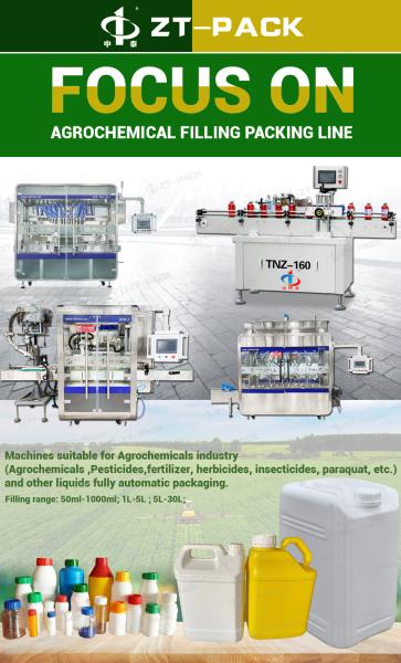 Agrochemical Liquid Bottling Machine 5l Herbicides Liquid Filling Machine