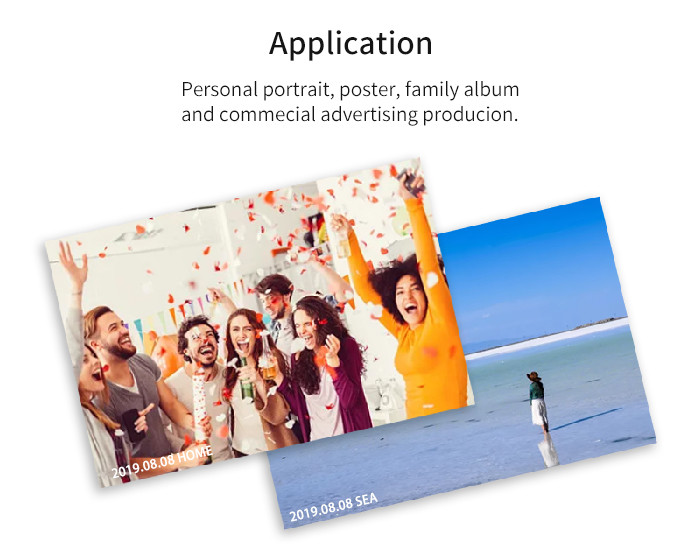 Resin Coated 4R Photo Paper 260gsm Rough Satin Waterproof 102*152mm