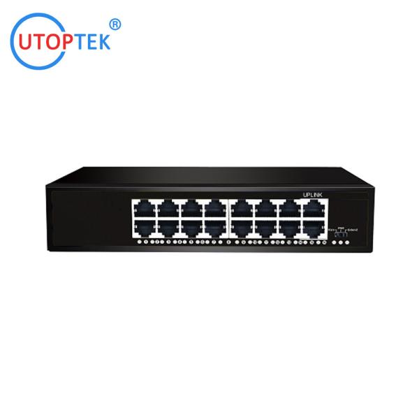 Wholesale 16port 10/100M 14xPOE+2xUTP IEEE802.3af/at 30W POE Etherent switch for