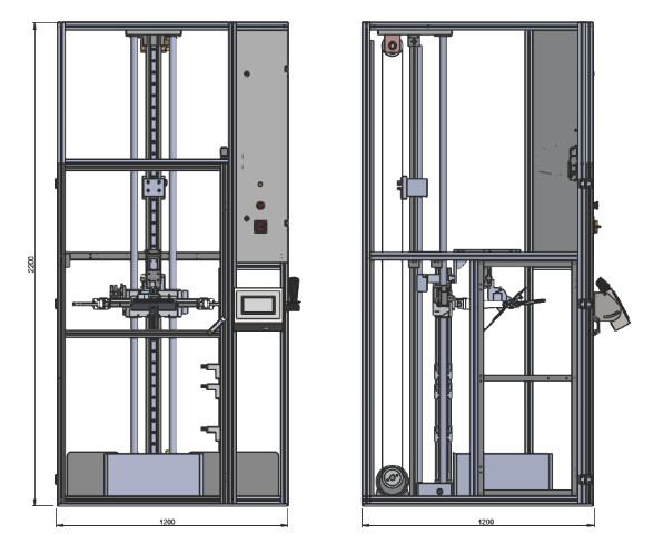 High Precision Directional Drop Testing Machine For Electronic Product Drop Test