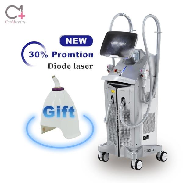 1200W 2400W Triple Wavelength Diode Laser Hair Removal and Skin Rejuvenation